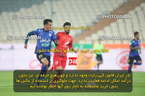 1949032, Tehran, Iran, Iran Pro League، Persian Gulf Cup، 2021-2022 season، First Leg، Week 3، Esteghlal ۱ v ۰ Tractor S.C. on 2021/10/30 at Azadi Stadium