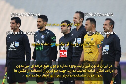 1949096, Tehran, Iran, Iran Pro League، Persian Gulf Cup، 2021-2022 season، First Leg، Week 10، Esteghlal ۱ v ۰ Sepahan on 2021/12/14 at Azadi Stadium