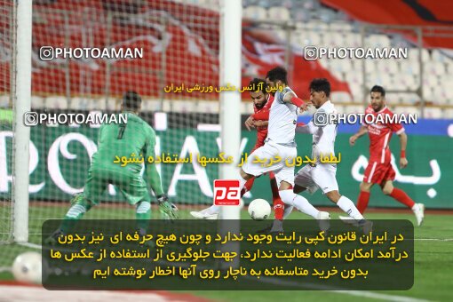 1998345, Tehran, Iran, Iran Pro League، Persian Gulf Cup، 2021-2022 season، First Leg، Week 13، Persepolis 2 v ۱ Tractor S.C. on 2022/01/03 at Azadi Stadium