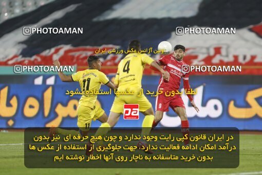 1998512, Tehran, Iran, Iran Pro League، Persian Gulf Cup، 2021-2022 season، First Leg، Week 15، Persepolis ۱ v ۰ Fajr-e Sepasi Shiraz on 2022/01/13 at Azadi Stadium