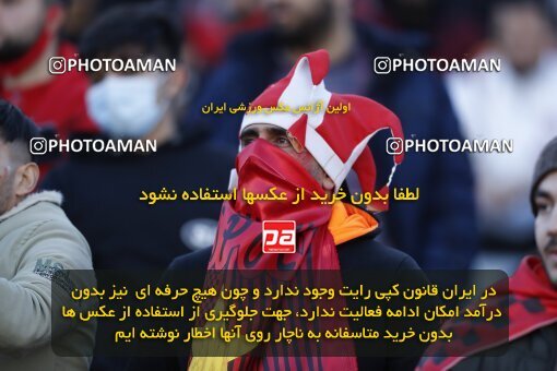 1999900, Tehran, Iran, لیگ برتر فوتبال ایران، Persian Gulf Cup، Week 23، Second Leg، Persepolis 1 v 1 Esteghlal on 2022/03/17 at Azadi Stadium