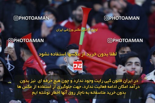 1999901, Tehran, Iran, لیگ برتر فوتبال ایران، Persian Gulf Cup، Week 23، Second Leg، Persepolis 1 v 1 Esteghlal on 2022/03/17 at Azadi Stadium