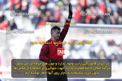 1999905, Tehran, Iran, لیگ برتر فوتبال ایران، Persian Gulf Cup، Week 23، Second Leg، Persepolis 1 v 1 Esteghlal on 2022/03/17 at Azadi Stadium