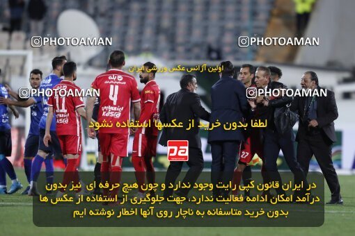 2000044, Tehran, Iran, لیگ برتر فوتبال ایران، Persian Gulf Cup، Week 23، Second Leg، Persepolis 1 v 1 Esteghlal on 2022/03/17 at Azadi Stadium