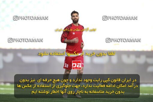 2000069, Tehran, Iran, لیگ برتر فوتبال ایران، Persian Gulf Cup، Week 23، Second Leg، Persepolis 1 v 1 Esteghlal on 2022/03/17 at Azadi Stadium