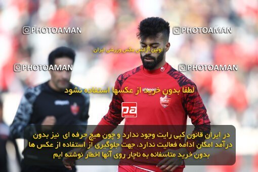 2000070, Tehran, Iran, Iran Pro League، Persian Gulf Cup، 2021-2022 season، Second Leg، Week 23، Persepolis ۱ v ۱ Esteghlal on 2022/03/17 at Azadi Stadium