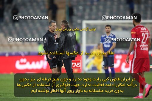 1945874, Tehran, Iran, لیگ برتر فوتبال ایران، Persian Gulf Cup، Week 23، Second Leg، Persepolis 1 v 1 Esteghlal on 2022/03/17 at Azadi Stadium