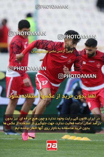 1922401, Tehran, Iran, لیگ برتر فوتبال ایران، Persian Gulf Cup، Week 23، Second Leg، Persepolis 1 v 1 Esteghlal on 2022/03/17 at Azadi Stadium