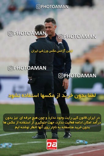 1922409, Tehran, Iran, لیگ برتر فوتبال ایران، Persian Gulf Cup، Week 23، Second Leg، Persepolis 1 v 1 Esteghlal on 2022/03/17 at Azadi Stadium