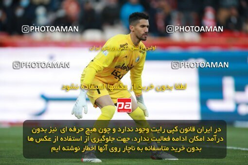 1922493, Tehran, Iran, لیگ برتر فوتبال ایران، Persian Gulf Cup، Week 23، Second Leg، Persepolis 1 v 1 Esteghlal on 2022/03/17 at Azadi Stadium