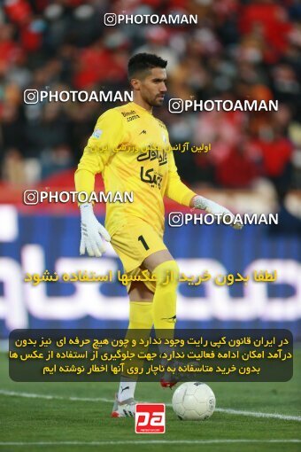 1922518, Tehran, Iran, لیگ برتر فوتبال ایران، Persian Gulf Cup، Week 23، Second Leg، Persepolis 1 v 1 Esteghlal on 2022/03/17 at Azadi Stadium