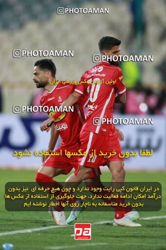 1922604, Tehran, Iran, Iran Pro League، Persian Gulf Cup، 2021-2022 season، Second Leg، Week 23، Persepolis ۱ v ۱ Esteghlal on 2022/03/17 at Azadi Stadium