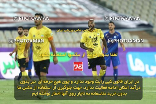 1912210, Tehran, Iran, Iran Pro League، Persian Gulf Cup، 2022-2023 season، First Leg، Week 1، Esteghlal ۰ v 2 Sepahan on 2022/08/12 at Azadi Stadium