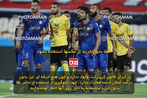 1900303, Tehran, Iran, Iran Pro League، Persian Gulf Cup، 2022-2023 season، First Leg، Week 1، Esteghlal ۰ v 2 Sepahan on 2022/08/12 at Azadi Stadium