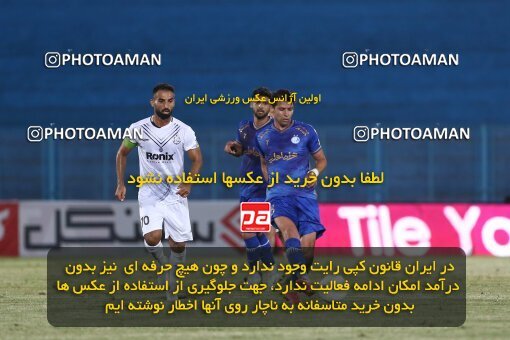 1912018, Bandar Anzali, Iran, Iran Pro League، Persian Gulf Cup، 2022-2023 season، First Leg، Week 2، Malvan Bandar Anzali ۱ v 3 Esteghlal on 2022/08/18 at Sirous Ghayeghran Stadium