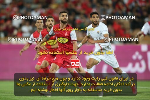 1913031, Tehran, Iran, لیگ برتر فوتبال ایران، Persian Gulf Cup، Week 2، First Leg، 2022/08/19، Persepolis 0 - 0 Foulad Khouzestan