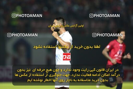 1904140, Qaem Shahr, Iran, لیگ برتر فوتبال ایران، Persian Gulf Cup، Week 3، First Leg، 2022/08/25، Nassaji Qaemshahr 2 - 2 Malvan Bandar Anzali