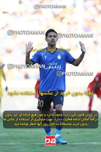 1908414, Tehran, Iran, لیگ برتر فوتبال ایران، Persian Gulf Cup، Week 6، First Leg، 2022/09/10، Esteghlal 3 - 1 Nassaji Qaemshahr