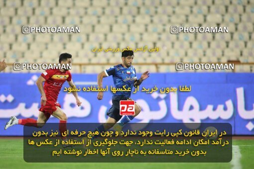 1919906, Tehran, Iran, لیگ برتر فوتبال ایران، Persian Gulf Cup، Week 8، First Leg، 2022/10/07، Esteghlal 1 - 1 Foulad Khouzestan