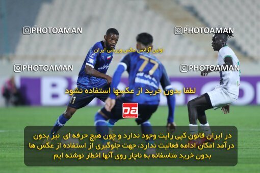 1936101, Tehran, Iran, Iran Pro League، Persian Gulf Cup، 2022-2023 season، First Leg، Week 10، Esteghlal ۰ v ۰ Aluminium Arak on 2022/10/21 at Azadi Stadium