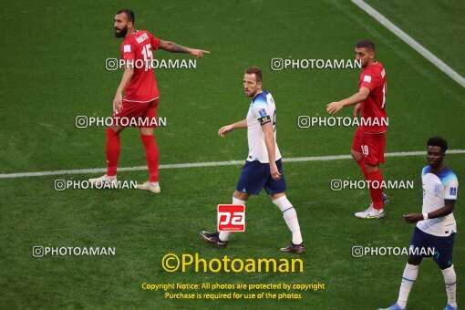 1961394, Al Rayyan, Qatar, 2022 FIFA World Cup, Group stage, Group B, England 6 v 2 Iran on 2022/11/21 at Khalifa International Stadium