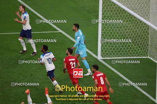 1961474, Al Rayyan, Qatar, 2022 FIFA World Cup, Group stage, Group B, England 6 v 2 Iran on 2022/11/21 at Khalifa International Stadium