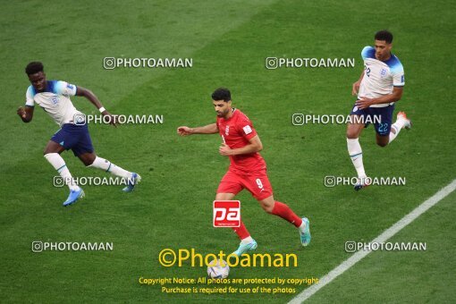 1961476, Al Rayyan, Qatar, 2022 FIFA World Cup, Group stage, Group B, England 6 v 2 Iran on 2022/11/21 at Khalifa International Stadium