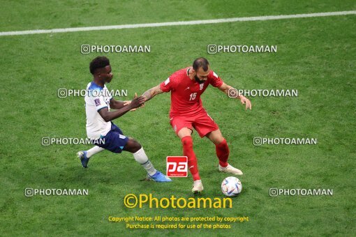 1961484, Al Rayyan, Qatar, 2022 FIFA World Cup, Group stage, Group B, England 6 v 2 Iran on 2022/11/21 at Khalifa International Stadium