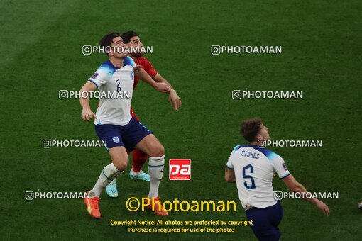 1961513, Al Rayyan, Qatar, 2022 FIFA World Cup, Group stage, Group B, England 6 v 2 Iran on 2022/11/21 at Khalifa International Stadium