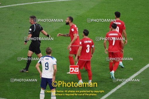 1961554, Al Rayyan, Qatar, 2022 FIFA World Cup, Group stage, Group B, England 6 v 2 Iran on 2022/11/21 at Khalifa International Stadium