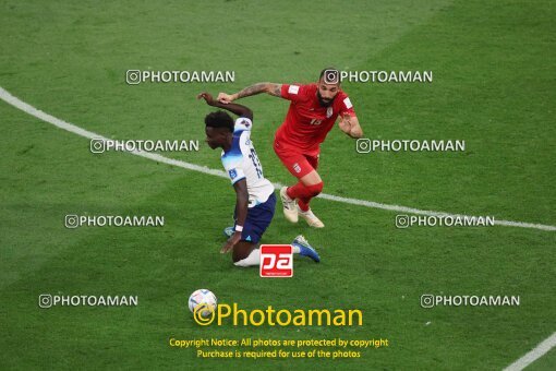 1961572, Al Rayyan, Qatar, 2022 FIFA World Cup, Group stage, Group B, England 6 v 2 Iran on 2022/11/21 at Khalifa International Stadium