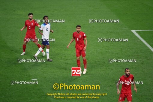 1961593, Al Rayyan, Qatar, 2022 FIFA World Cup, Group stage, Group B, England 6 v 2 Iran on 2022/11/21 at Khalifa International Stadium