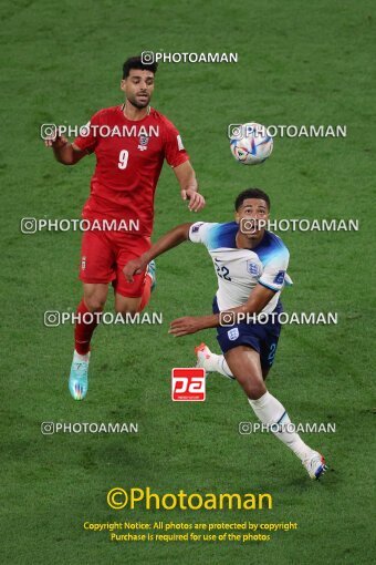 1961600, Al Rayyan, Qatar, 2022 FIFA World Cup, Group stage, Group B, England 6 v 2 Iran on 2022/11/21 at Khalifa International Stadium