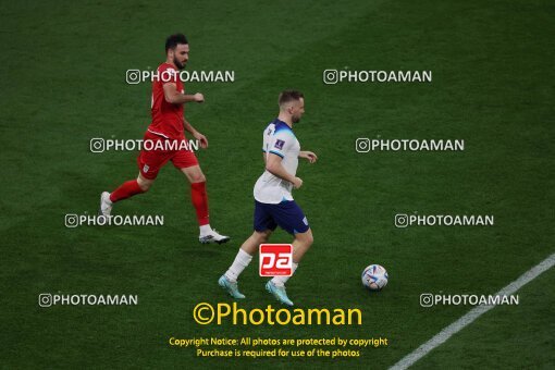 1961633, Al Rayyan, Qatar, 2022 FIFA World Cup, Group stage, Group B, England 6 v 2 Iran on 2022/11/21 at Khalifa International Stadium