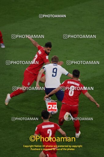 1961642, Al Rayyan, Qatar, 2022 FIFA World Cup, Group stage, Group B, England 6 v 2 Iran on 2022/11/21 at Khalifa International Stadium