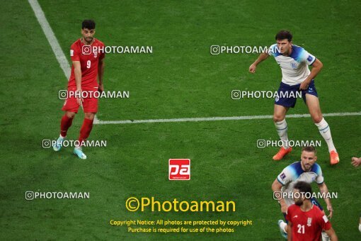 1961740, Al Rayyan, Qatar, 2022 FIFA World Cup, Group stage, Group B, England 6 v 2 Iran on 2022/11/21 at Khalifa International Stadium