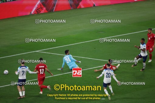 1961787, Al Rayyan, Qatar, 2022 FIFA World Cup, Group stage, Group B, England 6 v 2 Iran on 2022/11/21 at Khalifa International Stadium