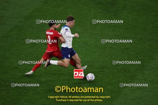 1961808, Al Rayyan, Qatar, 2022 FIFA World Cup, Group stage, Group B, England 6 v 2 Iran on 2022/11/21 at Khalifa International Stadium