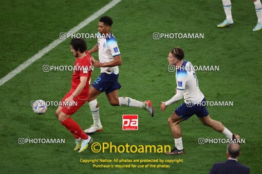 1961930, Al Rayyan, Qatar, 2022 FIFA World Cup, Group stage, Group B, England 6 v 2 Iran on 2022/11/21 at Khalifa International Stadium