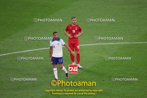 1961937, Al Rayyan, Qatar, 2022 FIFA World Cup, Group stage, Group B, England 6 v 2 Iran on 2022/11/21 at Khalifa International Stadium