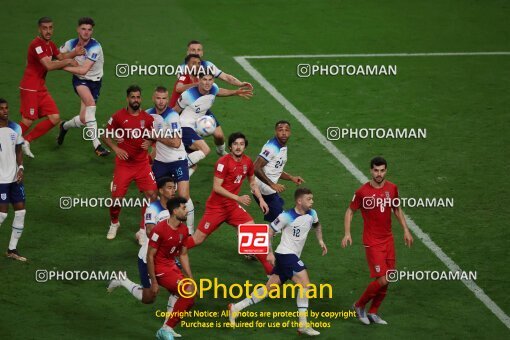 1961989, Al Rayyan, Qatar, 2022 FIFA World Cup, Group stage, Group B, England 6 v 2 Iran on 2022/11/21 at Khalifa International Stadium