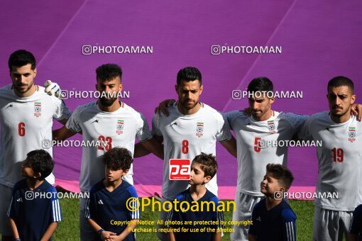 1961415, Al Rayyan, Qatar, 2022 FIFA World Cup, Group stage, Group B, Wales 0 v 2 Iran on 2022/11/25 at Ahmad bin Ali Stadium