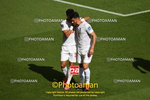 1961438, Al Rayyan, Qatar, 2022 FIFA World Cup, Group stage, Group B, Wales 0 v 2 Iran on 2022/11/25 at Ahmad bin Ali Stadium