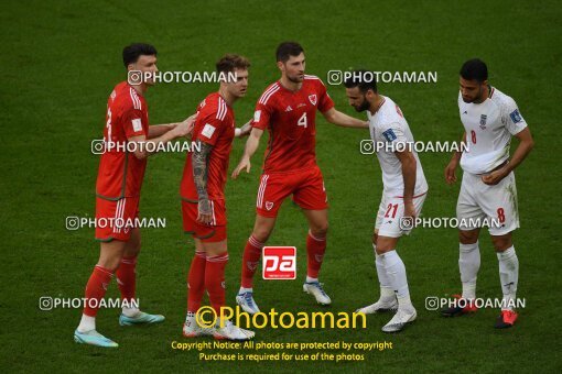 1961539, Al Rayyan, Qatar, 2022 FIFA World Cup, Group stage, Group B, Wales 0 v 2 Iran on 2022/11/25 at Ahmad bin Ali Stadium