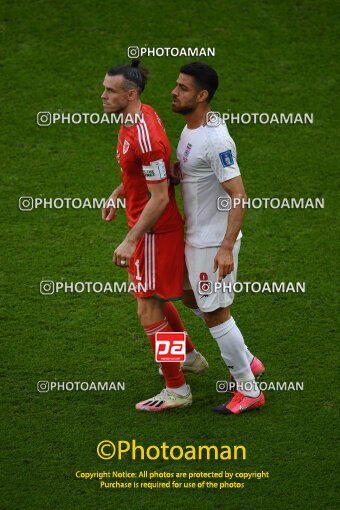 1961806, Al Rayyan, Qatar, 2022 FIFA World Cup, Group stage, Group B, Wales 0 v 2 Iran on 2022/11/25 at Ahmad bin Ali Stadium