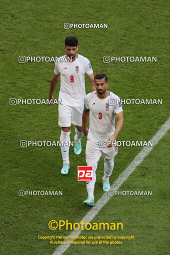 1961891, Al Rayyan, Qatar, 2022 FIFA World Cup, Group stage, Group B, Wales 0 v 2 Iran on 2022/11/25 at Ahmad bin Ali Stadium