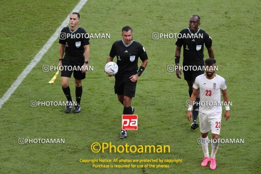 1961897, Al Rayyan, Qatar, 2022 FIFA World Cup, Group stage, Group B, Wales 0 v 2 Iran on 2022/11/25 at Ahmad bin Ali Stadium