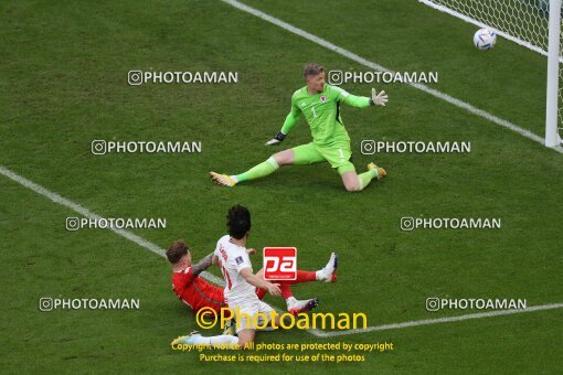 1961911, Al Rayyan, Qatar, 2022 FIFA World Cup, Group stage, Group B, Wales 0 v 2 Iran on 2022/11/25 at Ahmad bin Ali Stadium