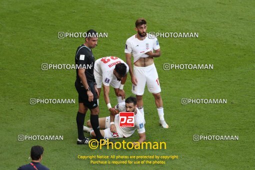 1962031, Al Rayyan, Qatar, 2022 FIFA World Cup, Group stage, Group B, Wales 0 v 2 Iran on 2022/11/25 at Ahmad bin Ali Stadium