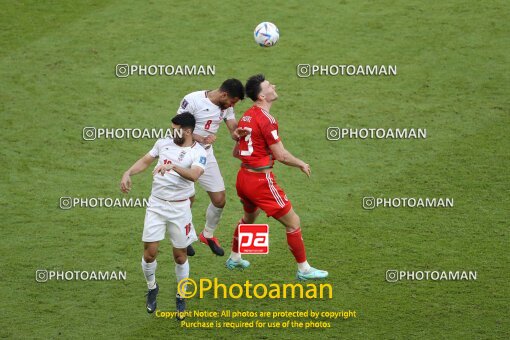 1962059, Al Rayyan, Qatar, 2022 FIFA World Cup, Group stage, Group B, Wales 0 v 2 Iran on 2022/11/25 at Ahmad bin Ali Stadium